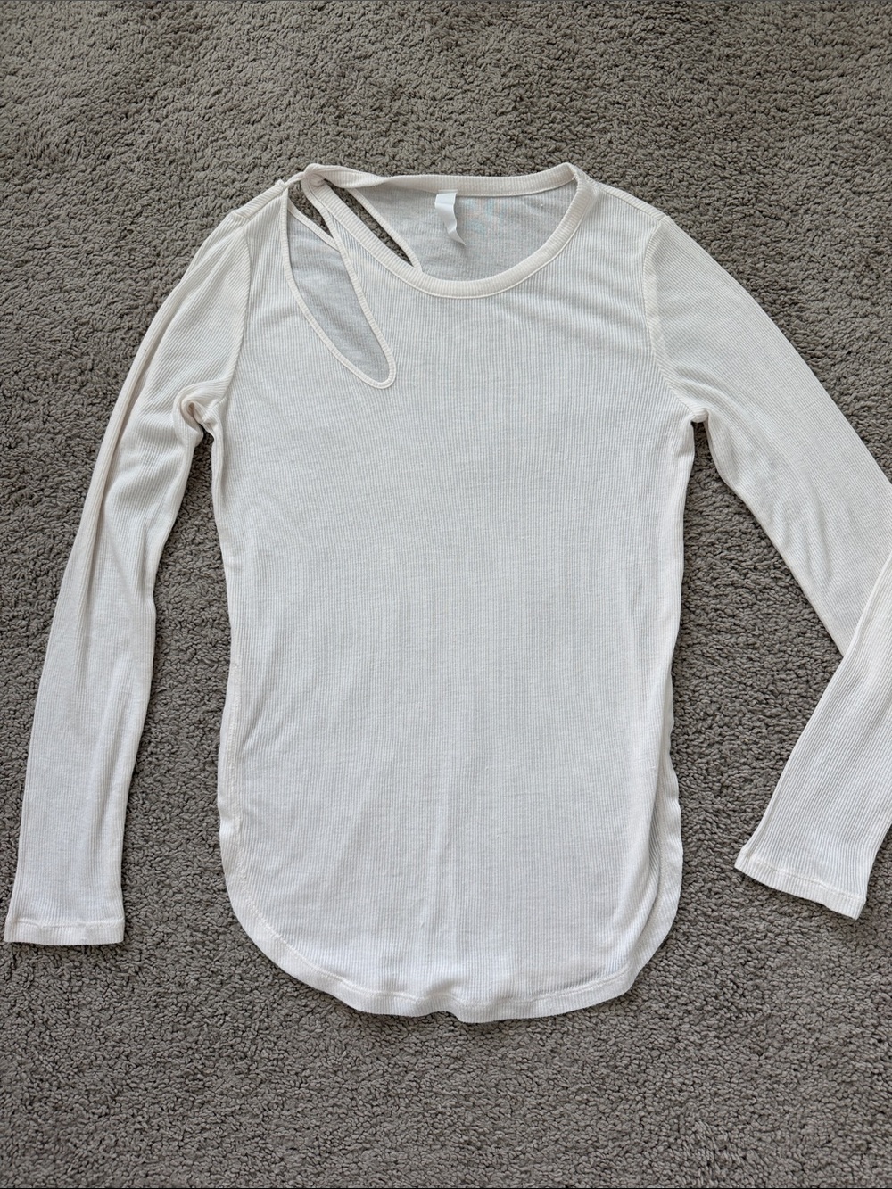 Alo Yoga Long Sleeve Ribbed Top